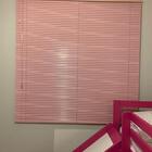 Persiana Horizontal Rosa - 1,60m Larg X 1,40m Alt - Alumínio