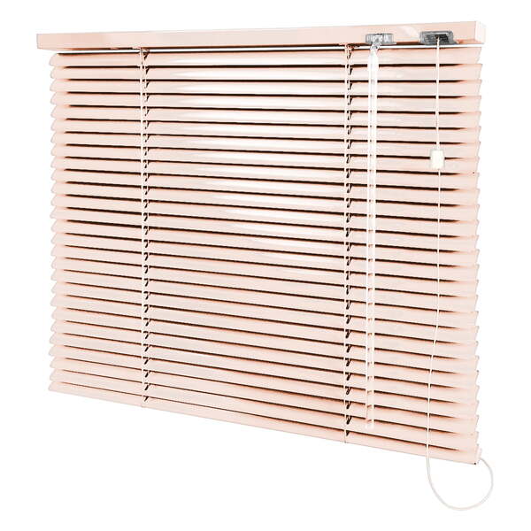 Persiana Horizontal Rosa Salmão - 1,20m Larg X 2,20m Alt - Al