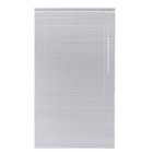 Persiana Horizontal Alumínio Sem Corda São Francisco Prata 1,00x1,75m Inspire