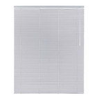 Persiana Horizontal Alumínio Sem Corda São Francisco Prata 1,40x1,75m Inspire