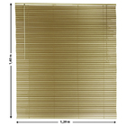 Persiana Inspire Chocolate 1,40x1,20m