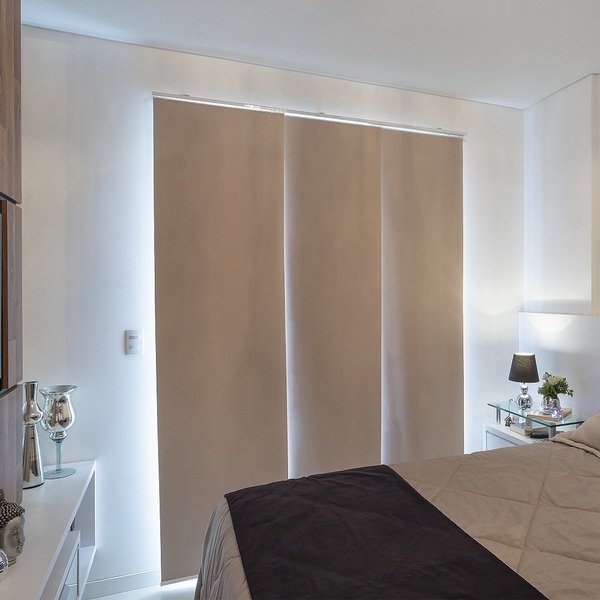 Persiana Painel (1,40Lar. x 2,00Alt.) Blackout Marrom