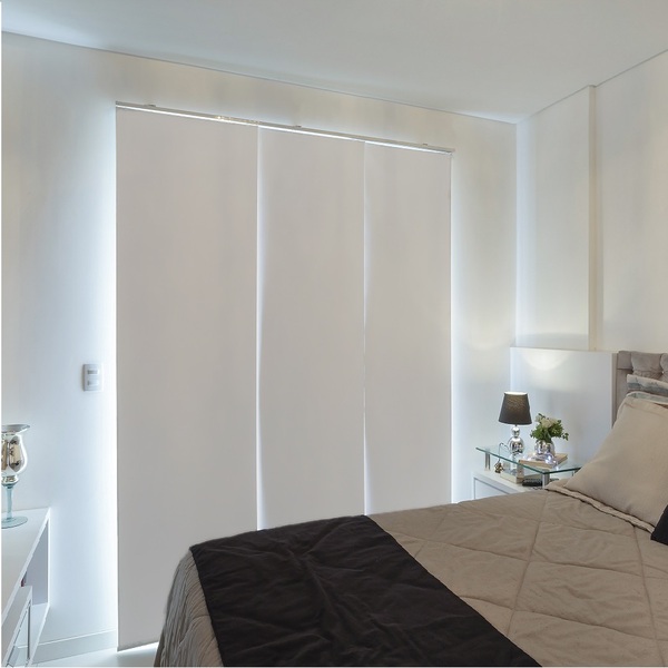 Persiana Painel (2,40Lar. x 1,80Alt.) Blackout Branco