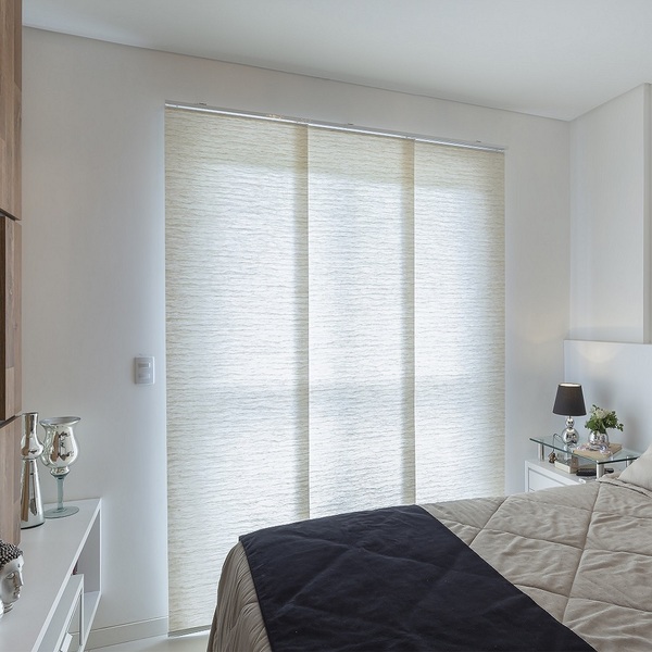 Persiana Painel (2,60lar. X 1,50alt.) Tecido Translucido Bege