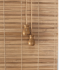 Persiana Pronta Rolô Bambu 100larg X 140alt  Natural
