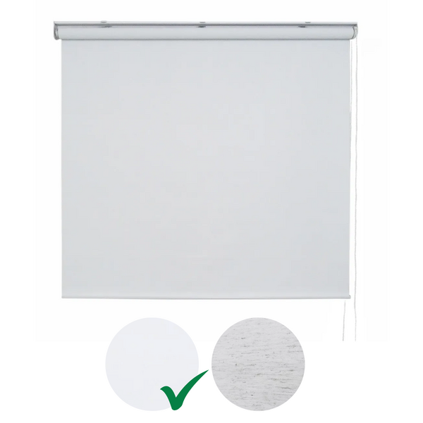 Persiana Pronta Rolo Blackout Robust 140larg X 160alt Branca