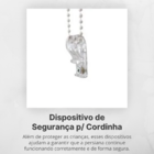 Persiana Pronta Rolo Blackout Robust 160larg X 160alt Linho