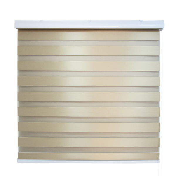 Persiana Pronta Rolo Zebra Semi Blackout 140larg X 150alt Dou