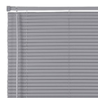 Persiana PVC Horizontal Portland Cinza 0,80x1,55m Inspire
