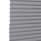 Persiana PVC Horizontal Portland Cinza 0,80x1,55m Inspire