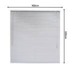 Persiana Pvc Trilho Metálico 100larg X 220alt - Branca