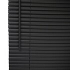 Persiana Pvc Trilho Metálico 180larg X 140alt - Preta