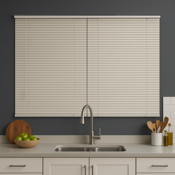 Persiana Pvc Trilho Metálico 200larg X 140alt Branca (2 Pçs)