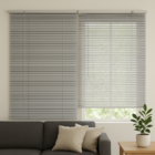 Persiana Pvc Trilho Metálico 200larg X 140alt Cinza (2 Pçs)