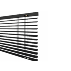 Persiana Pvc Trilho Metálico 200larg X 140alt Preta (2 Pçs)