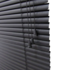 Persiana Pvc Trilho Metálico 200larg X 220alt (2 Pçs) - Preta