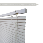 Persiana Pvc Trilho Metálico 240larg X 140alt (2 Pçs) - Branca