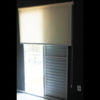 Persiana Rolô - 1,15 Larg X1,80 Alt - Translucida, Cor Creme,