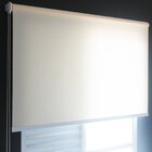 Persiana Rolô - 1,25 Larg X2,70 Alt - Translucida, Cor Creme,