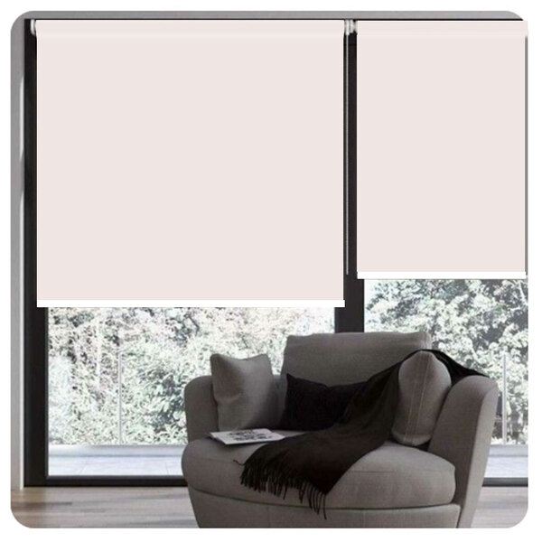 Persiana Rolô - 1,80 Larg X2,70 Alt - Translucida Cor Rosa Cl