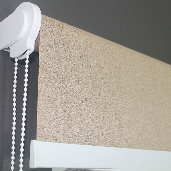 Persiana Rolô - 2,20 Larg X1,50 Alt - Cor Marrom Translucida