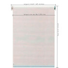 Persiana Rolô 3% - 1,40 Larg X 3,00 Alt - Branco Off-white -