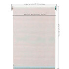 Persiana Rolô 3% - 2,55 Larg X1,80 Alt - Branco Off-white - R