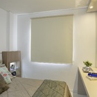 Persiana Rolo (0,80Larg. x 1,50Alt.) Tecido Blackout Creme -