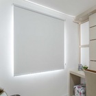 Persiana Rolo (1,20Larg. x 2,00Alt.) Tecido Blackout Branco -