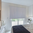 Persiana Rolo (1,40Larg. x 2,50Alt.) Tecido Blackout Branco -