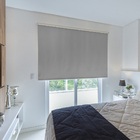 Persiana Rolo (1,40Larg. x 2,50Alt.) Tecido Blackout cinza -