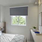 Persiana Rolo (1,55larg. X 2,50alt.) Blackout Cinza Escuro -