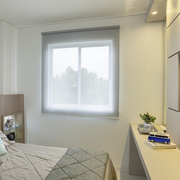 Persiana Rolo (2,20Larg. x 1,50Alt.) Tecido Tela Solar Screen