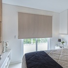 Persiana Rolo (2,40Larg. X 2,25Alt.) Tecido Blackout Marrom -