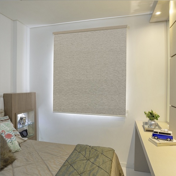 Persiana Rolo (2,60larg. X 2,00alt.) Blackout Mescla - Vogafl