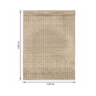 Persiana Rolô Bahaus Bambu Bege 1,60x1,20m Evolux