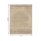 Persiana Rolô Bahaus Bambu Bege 2,20x1m Evolux