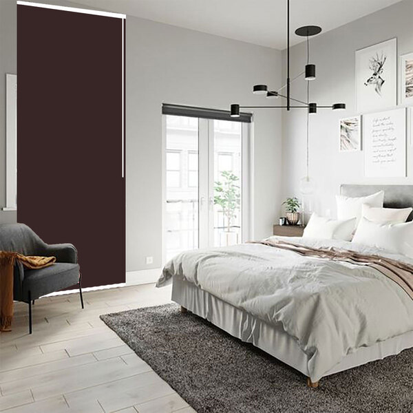 Persiana Rolô Bk Chocolate 2,40 Larg X 3,00 Alt - Blackout -