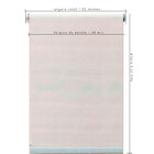 Persiana Rolô Bk Rosa 1,50 Larg X1,50 Alt - Blackout - Rollfl