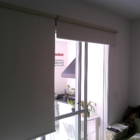 Persiana Rolô Blackout 100% Sooth Poliéster Creme 1,40x1,40