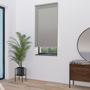 Foto de Persiana Rolô Blackout Astella Poliéster Cinza 0,80x1,60m