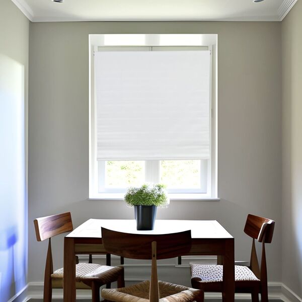 Persiana Rolo Blackout Branca 140 (l) X 160 (a) Cm Cortina C/