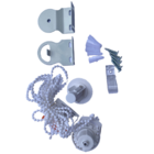 Persiana Rolo Blackout Branca 160 (l) X 220 (a) Cm Cortina C/