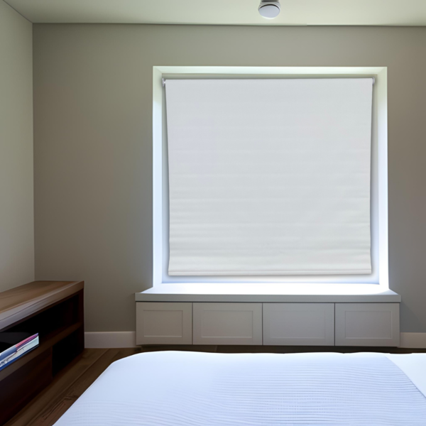 Persiana Rolo Blackout Branca 160 (l) X 220 (a) Cm Cortina C/