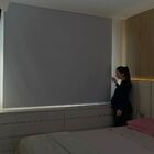 Persiana Rolo Blackout Cinza Napolis - 1,00m X 1,23m