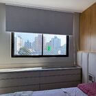 Persiana Rolo Blackout Cinza Napolis - 1,99m X 1,47m