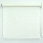 Persiana Rolô Blackout Largura 1,00 X 1,40 Altura Branca Bran