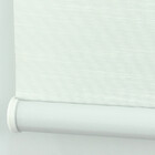 Persiana Rolô Blackout Largura 1,90 X 2,30 Altura Branca Bran