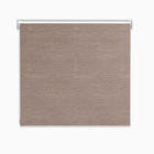 Persiana Rolo Blackout Marrom Napolis - 2,44m X 1,53m