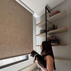 Persiana Rolo Blackout Marrom Napolis - 2,50m X 2,46m